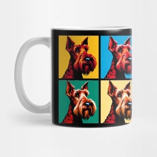 Irish Terrier Dog Pop Art - Dog Lovers Mug